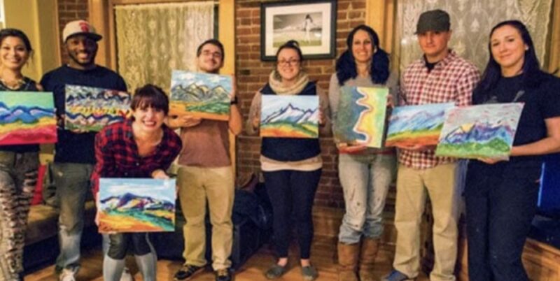 Denver: Puff Pass and Painting Class - The Laid-Back Atmosphere and Social Vibe
