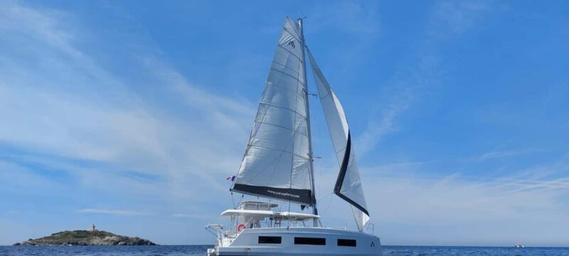Departure from BRUSC: Half-day catamaran cruise - Final Thoughts on the Embiez Archipelago Catamaran Tour