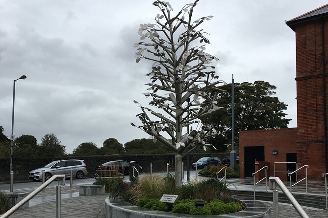 Derrie Danders: Wander around the Waterside on a self-guided GPS audio tour - The Modern Peace Tree Sculpture and Public Art