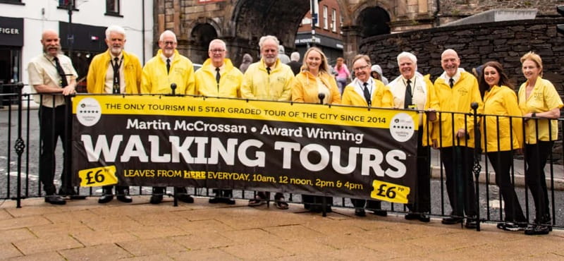 Derry: McCrossans Public Walking Tour of the Historic City - Exploring the City’s Religious and Historical Sites