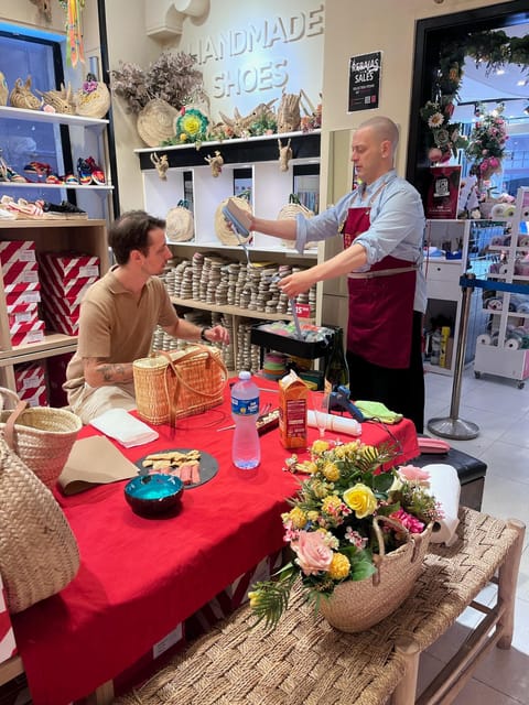 Design and Craft a Raffia Bag in Barcelona - What’s Included: Snacks, Drinks, and a Handmade Keepsake