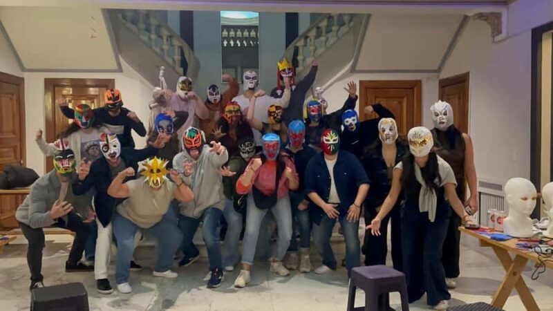 Design your Lucha Libre Masks and Lets to the Live Show!! - Enjoying Unlimited Mexican Beers During the Experience