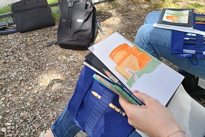 Design your own Postcard of Rome - tour with artistic activity - What Makes This Tour Stand Out