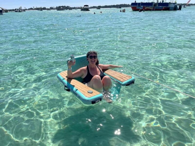 Destin: Crab Island Boat Adventure With Cruise Destin Bay - Key Points