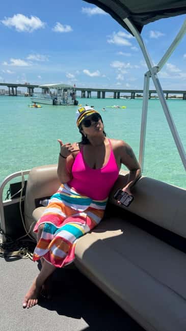 Destin: Crab Island Boat Adventure With Cruise Destin Bay - Scenic Departure from Destin Harbor Toward Crab Island