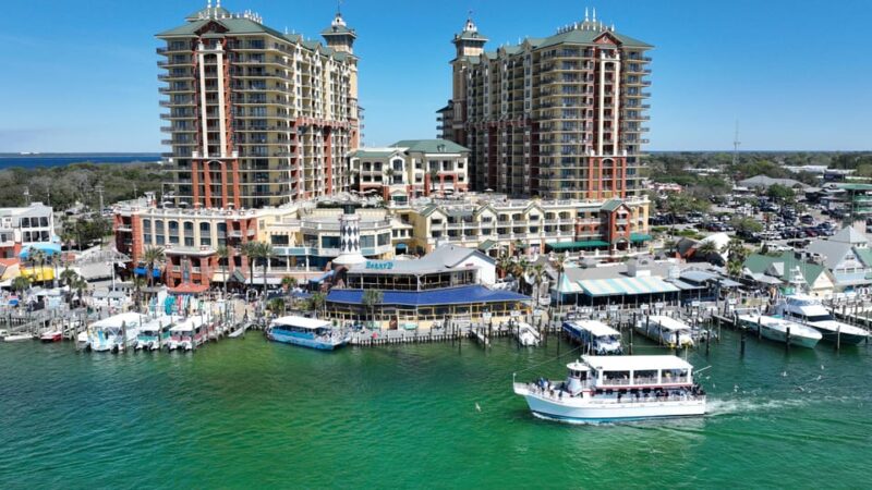 Destin: Dolphin Cruise aboard a Glass-Bottom Boat - Discover Destins Largest Glass-Bottom Dolphin Cruise for $43