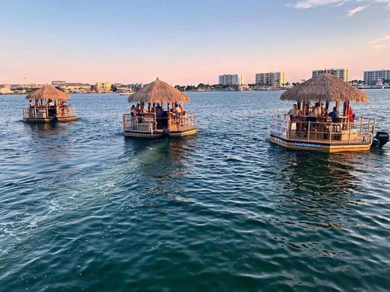 Destin: Floating Tiki Bar Cruise with 360° Harbor Views - Key Points