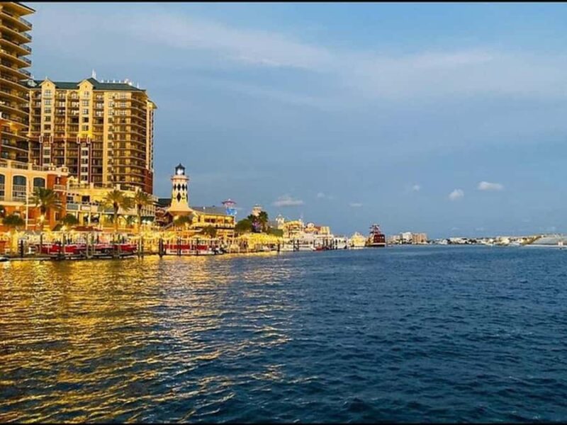 Destin: Floating Tiki Bar Cruise with 360° Harbor Views - Logistics: Meeting Point and Booking Flexibility