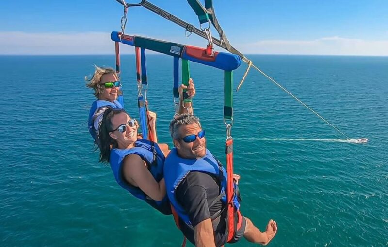 Destin: Parasailing Flight Above the Gulf of Mexico - The Boarding and Safety Process