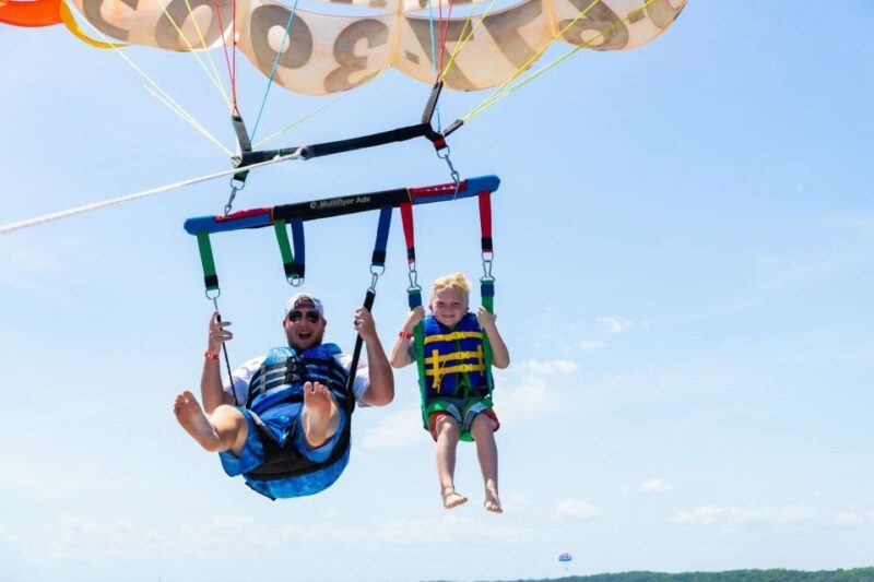 Destin: Parasailing Flight Above the Gulf of Mexico - Descent and Optional Water Touch