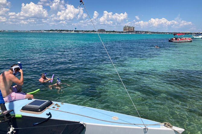 Destin Private Catamaran and Snorkeling Tour 3 or 4hrs - Duration and Pacing of the Trip