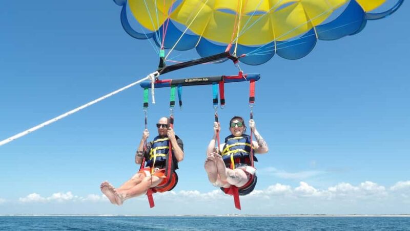 Destin: Sky High Parasailing From Marina Cafe - Key Points