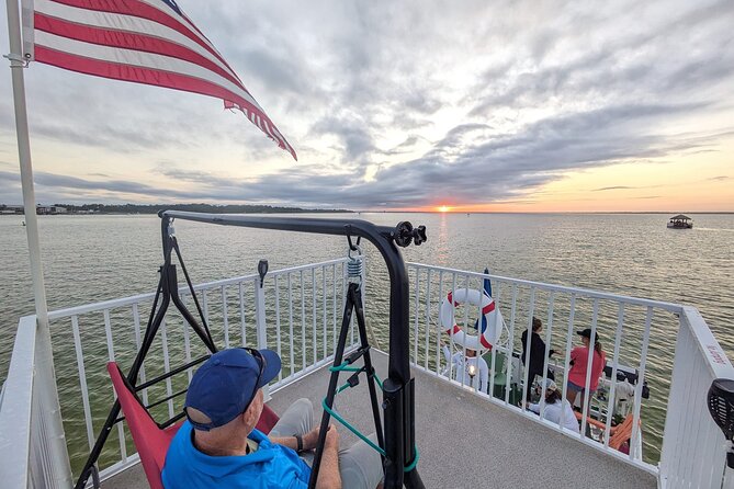 Destin: Sunset Cruise on a Back Porch Style Pontoon - The Sum Up: A Cozy Sunset on the Water