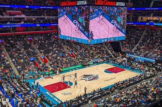 Detroit Pistons Basketball Game at Little Caesars Arena - Logistics and Booking Details