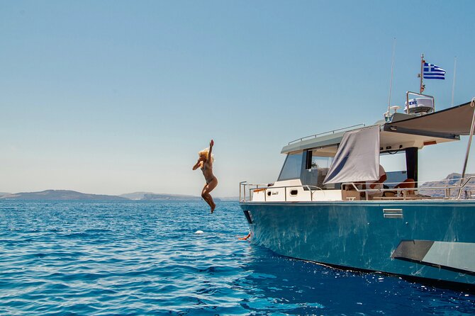 Diamond 36 Private Motor Yacht Caldera Cruise - Snorkeling and Swimming Opportunities