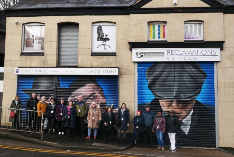 Digbeth, Public art and Peaky Film Guided Walking Tour - The Custard Factory and Red Brick Market
