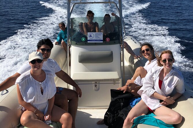 Dinghy tour Cala Goloritze Mariolu Biriala and Grotta del Fico - Cala Mariolu: Snowflake Pebbles and Striking Blue Tones