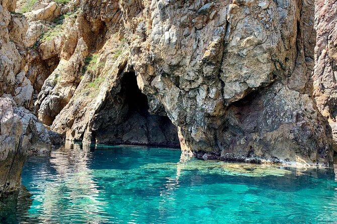 Dinghy tour to Buggerru in Southern Sardinia - Snorkeling and Swimming in Crystal Clear Waters