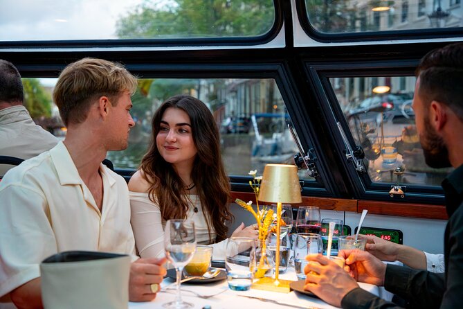 Dinner Canal Cruise Amsterdam: 4-Courses Including Drinks - Highlights from Actual Reviews