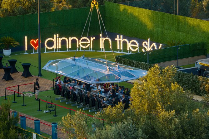 Dinner in the Sky Dubrovnik - Dine 50m above ground - Starting Point at Valamar Lacroma Hotel in Dubrovnik