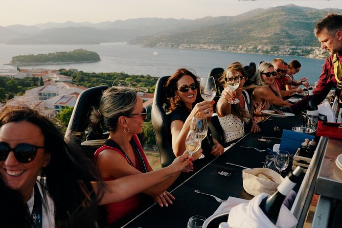 Dinner in the Sky Dubrovnik - Dine 50m above ground - The Experience: From the Sky to Your Plate