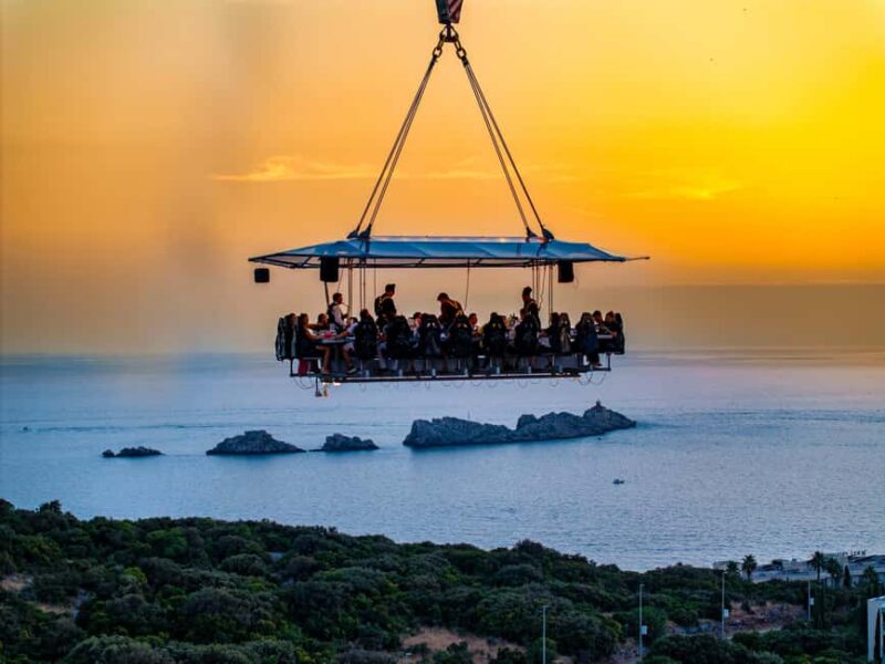 Dinner in the Sky Dubrovnik - Key Points