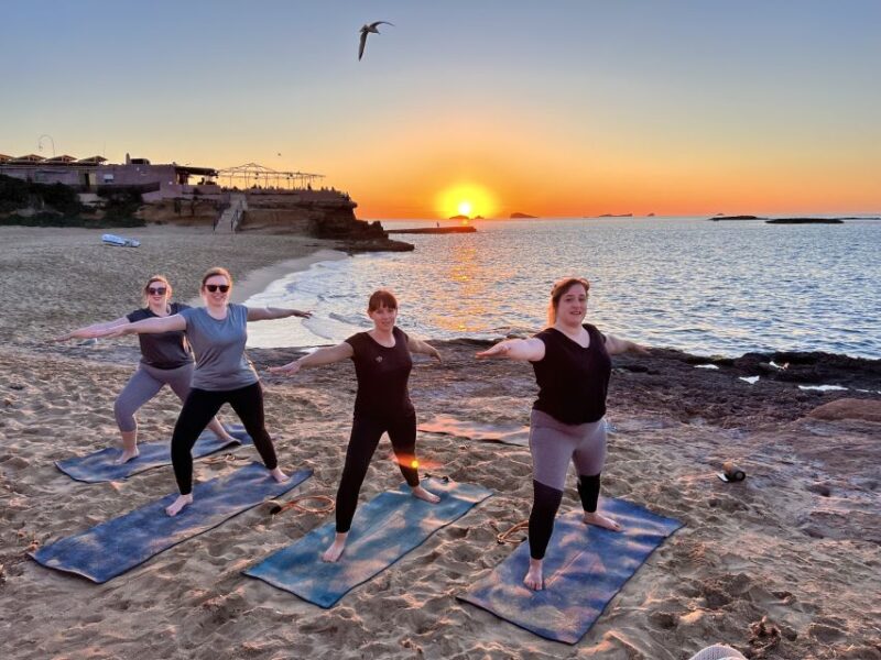 Discover Beach Yoga in San Antonio Ibiza - Specific Class Timing Options and Flexibility