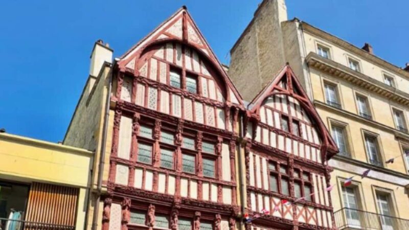 Discover Caen like never before: Guided tours between history & secrets! - Wandering Through Medieval Alleys and Half-Timbered Houses