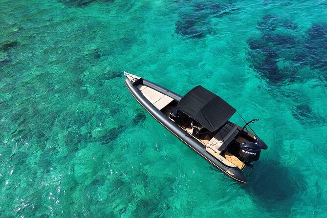 Discover Hidden Gems around Paros | Private Boat Tour - Relaxing at the Sandbar Beach of Camping Antiparos