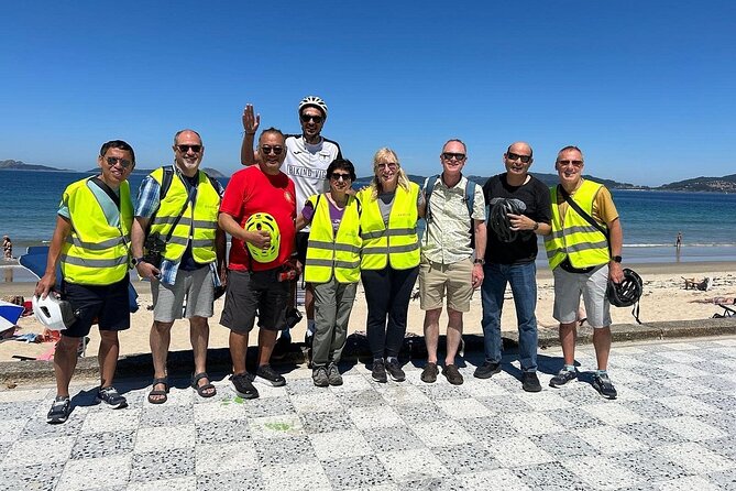 Discover in Ebike the coast of Vigo and its sunsets - Coastal Views of White Sand Beaches and Clear Waters