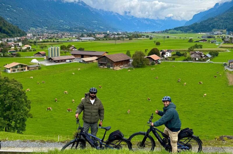 Discover Interlaken  Lakes, Ruins & Views E-bike tour - Lakeside Ride to Lake Thun and Unterseen