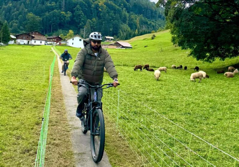 Discover Interlaken  Lakes, Ruins & Views E-bike tour - Scenic Stop at Lake Brienz and Bönigen