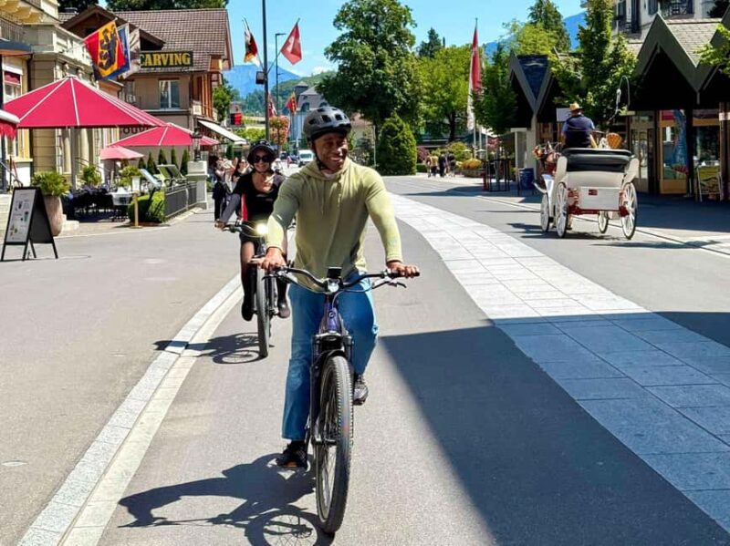 Discover Interlaken  Lakes, Ruins & Views E-bike tour - The Guide and Experience Quality