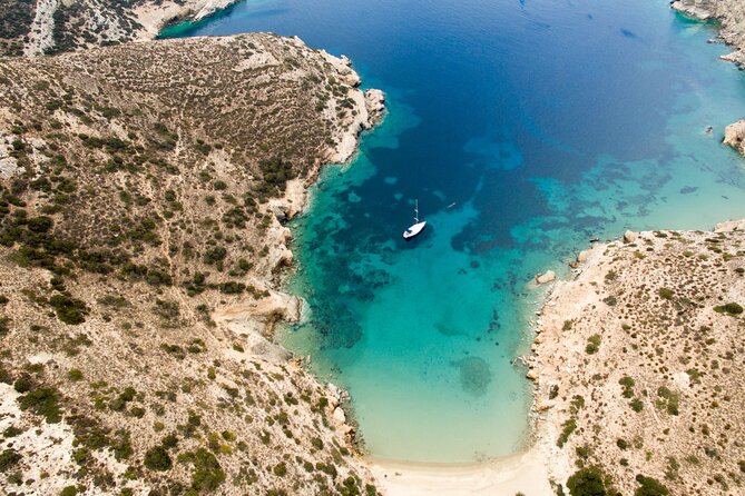DISCOVER - Iraklia, Schinoussa & Naxos (Shared max 10 People) - Snorkeling in WWII Hydroplane Wreck and Secluded Bays
