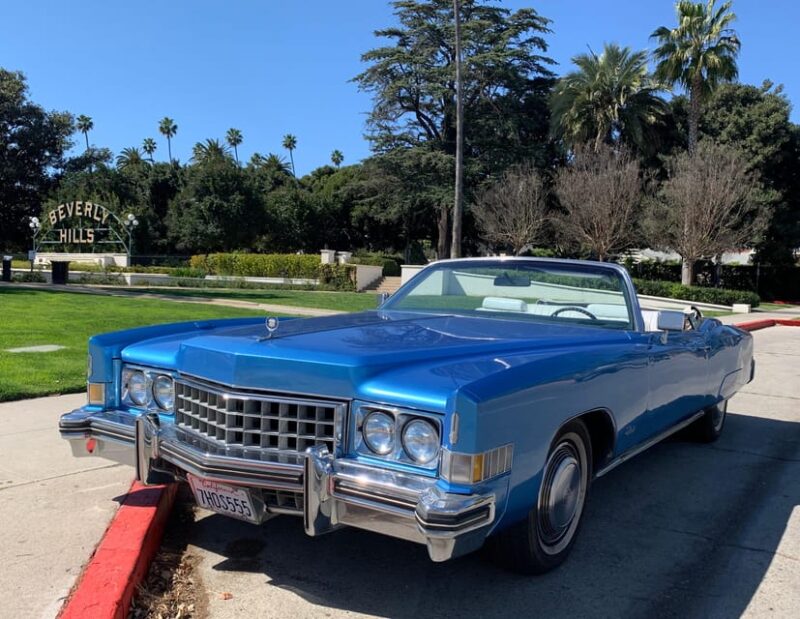 Discover LA in a 1973 Cadillac Eldorado convertible - Key Points