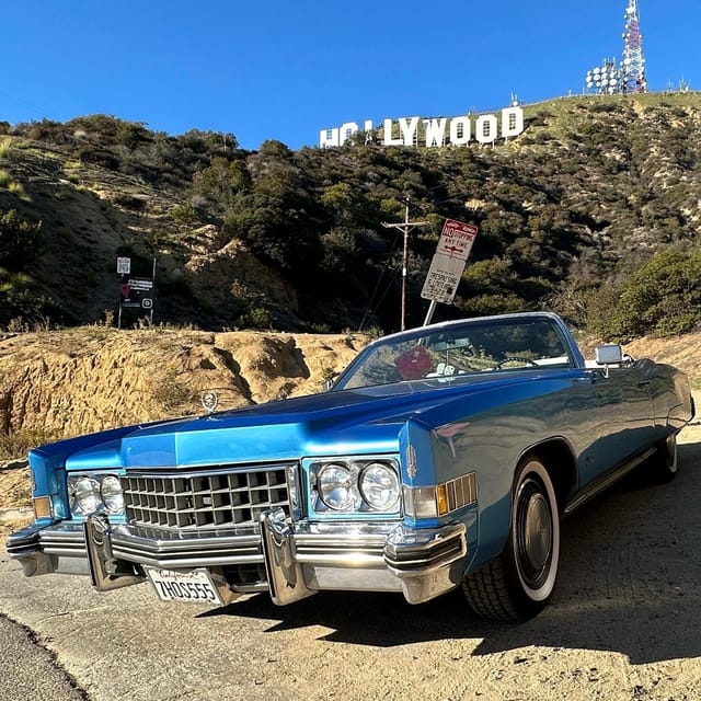 Discover LA in a 1973 Cadillac Eldorado convertible - Sunset Boulevard and Beverly Hills’ Glitz and Glamour