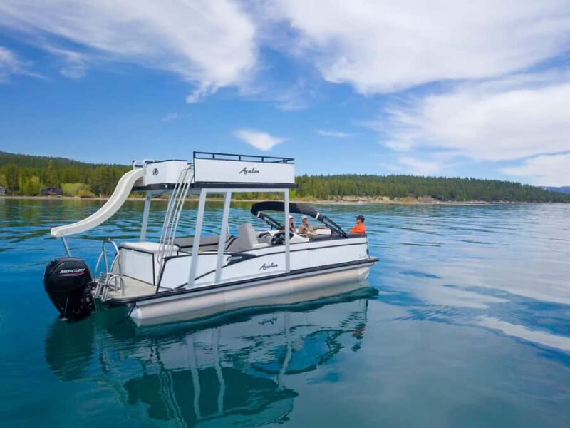 Discover Lake Tahoe from your private Double Decker Pontoon - Exploring Emerald Bay and Its Island