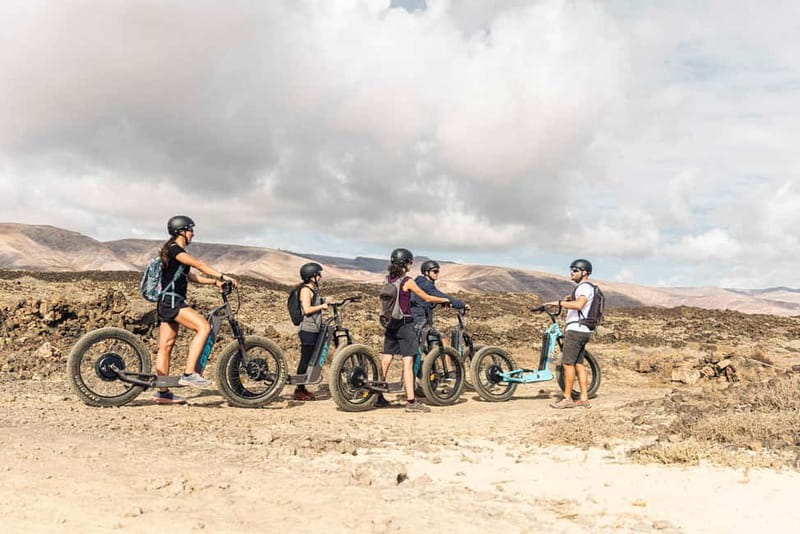 Discover Lanzarote in a different way with electric all-terrain scooters. - What’s Included in the Scooter Tour Experience