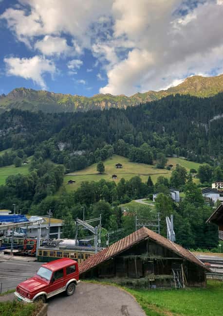 Discover Lauterbrunnen with Cheese & Chocolate Tasting Tour - Detailed View of Trümmelbach Falls
