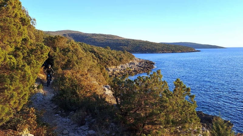 Discover Lustica peninsula by e-Bike - Coastal Trails and Hidden Beaches with a Refreshing Swim