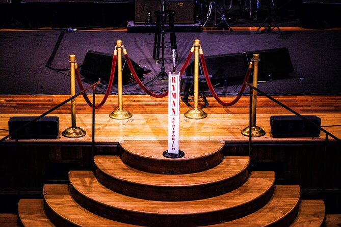 Discover Nashville City Tour with Entry to Ryman & Country Music Hall of Fame - Flexibility and Return Policy