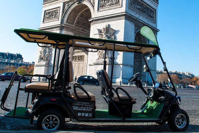 Discover Paris in electric golf carts - Key Points