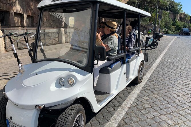 Discover Rome by Golf cart with food tasting - Exploring Rome’s Historic Landmarks from the Cart
