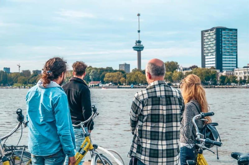 Discover Rotterdam: Classic Highlights Bike Tour by a Local - Visiting the Modern and Historic Rotterdam at Oude Haven and De Hef