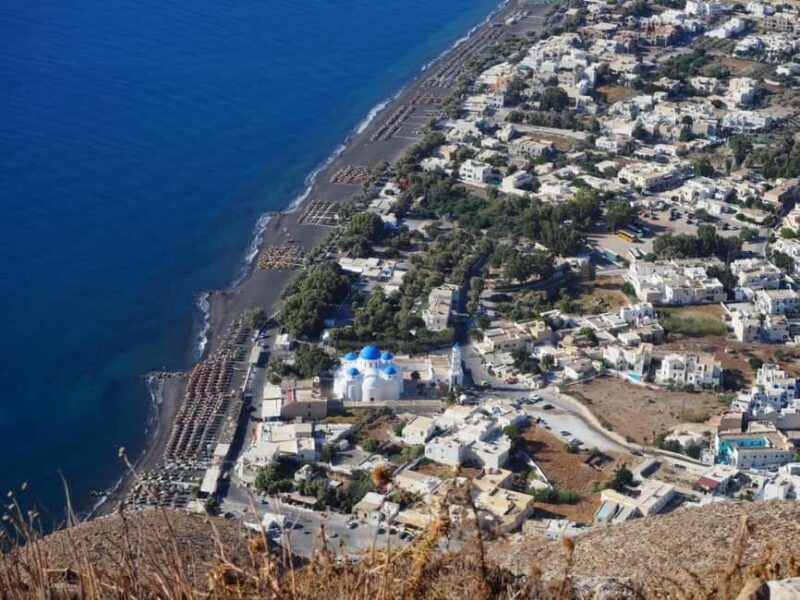 DISCOVER SANTORINI LIKE A LOCAL IN 5 HOURS - Black Sand of Perissa Beach