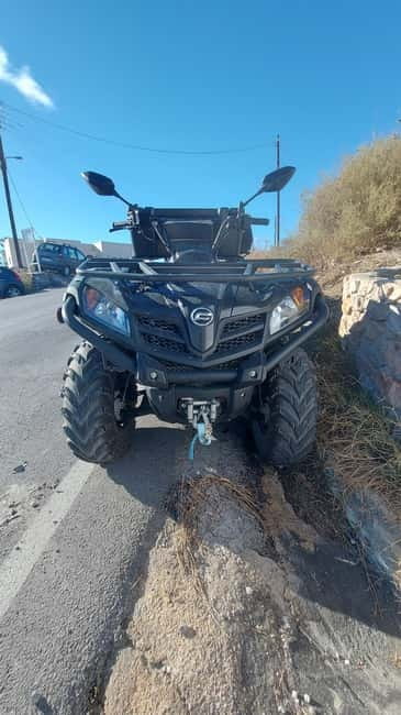 Discover Santorini on Quadbike Available with pick up! - The Best Routes and Highlights on Your Quad Bike