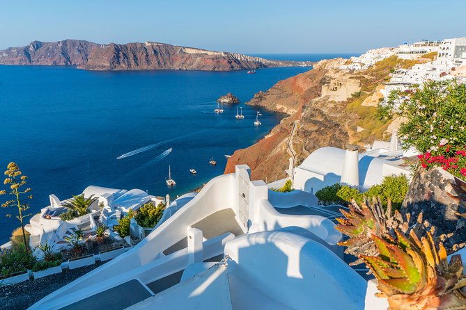Discover Santorini Private Tour - The Iconic Firostefani Blue Dome Church