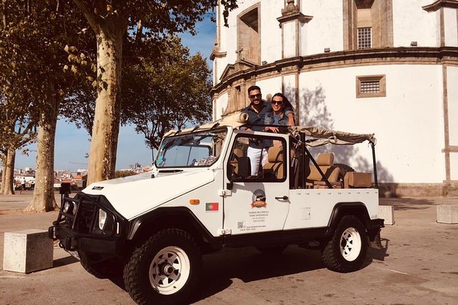 Discover the essence of the classic port UMM military jeep - Exploring Livraria Lello and Centro Portugues de Fotografia