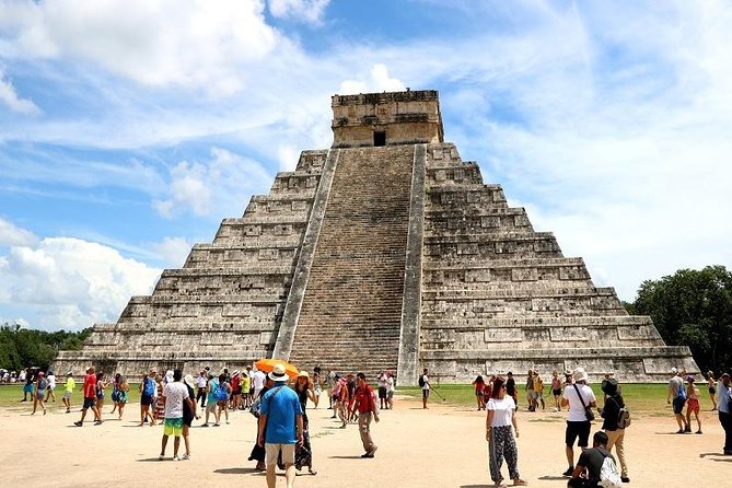 Discover the MAGIC of Chichén Itzá, a Sacred cenote and the colonial Valladolid - Pickup from Cancun and Riviera Maya Hotels