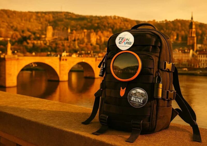 Discover the Outdoor Escape Tour with a puzzle backpack: The Ruins of the Castle - The Unique Route Through Heidelberg’s Old Town and Castle